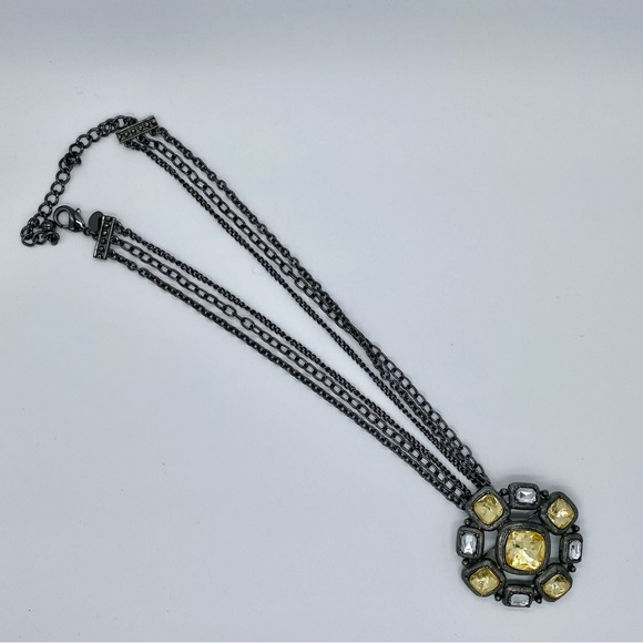 CHICO’S Triple Chain Convertible Necklace - Picture 11 of 11